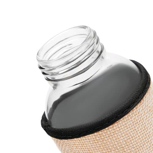 TAKE JUTY - Glas-Trinkflasche