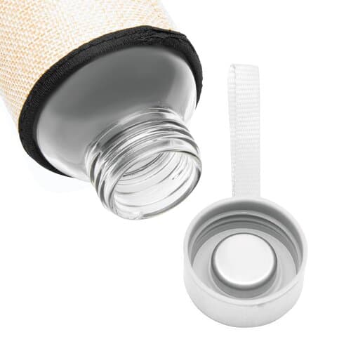 TAKE JUTY - Glas-Trinkflasche