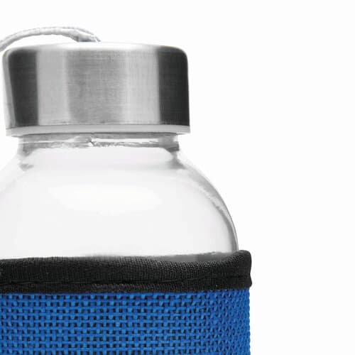 TAKE JUTY - Glas-Trinkflasche