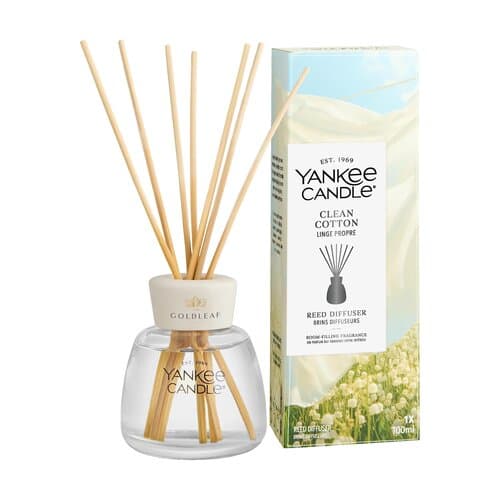 Yankee Candle Clean Cotton Reed Diffuser 100 ml Duftstäbchen