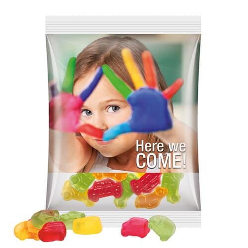 Maxitüte 50 g Trolli Fruchtgummi Standardformen