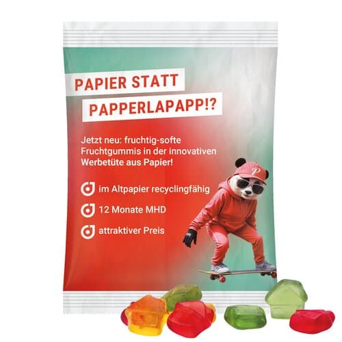 Maxitüte 50 g Trolli Fruchtgummi Standardformen