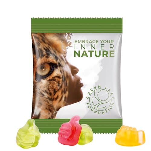 Minitüte 10 g Trolli Fruchtgummi Standardformen
