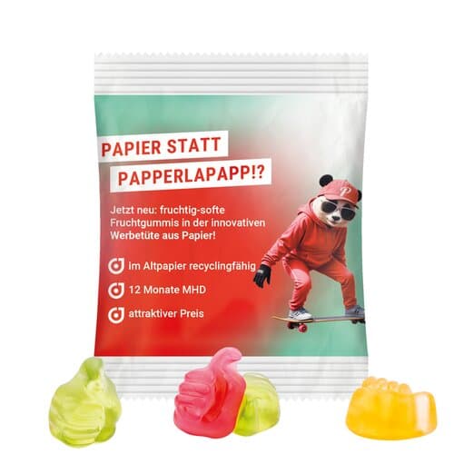 Minitüte 10 g Trolli Fruchtgummi Standardformen