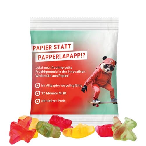 Minitüte 10 g Trolli Fruchtgummi Standardformen
