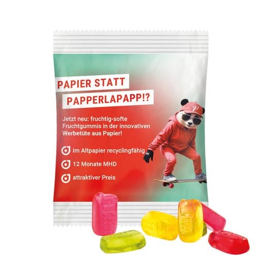 Minitüte 10 g Trolli Fruchtgummi Standardformen