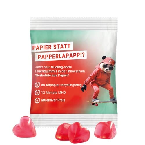 Minitüte 10 g Trolli Fruchtgummi Standardformen