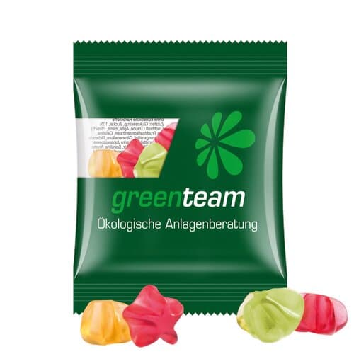 Minitüte 10 g Trolli Fruchtgummi Standardformen