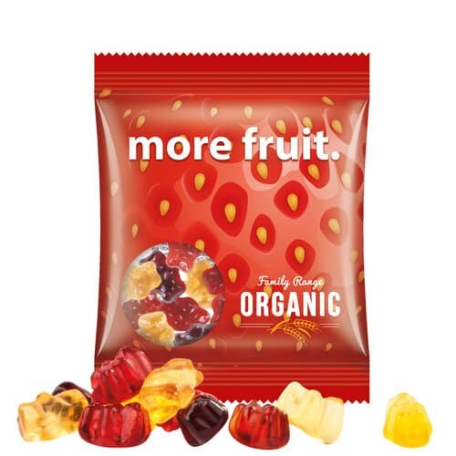 Minitüte 10 g Trolli 30 % Fruchtsaft Bärchen