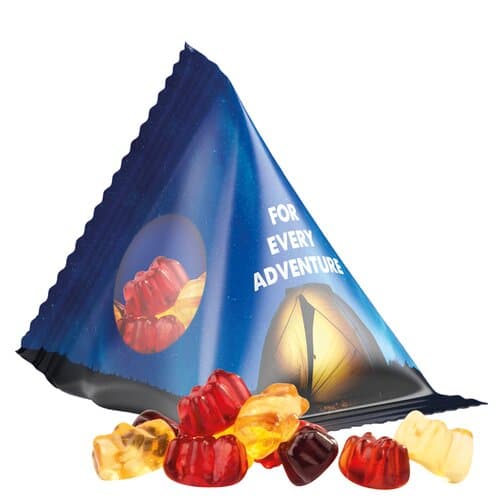 Tetraeder 15 g Trolli 30 % Fruchtsaft Bärchen