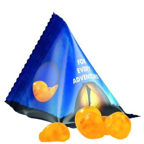 Tetraeder 15 g Trolli Vitamin-Fruchtgummi