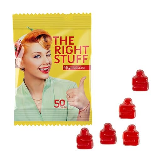 Fruchtgummi STANDARD-Formen 10 g im konventionellen Tütchen