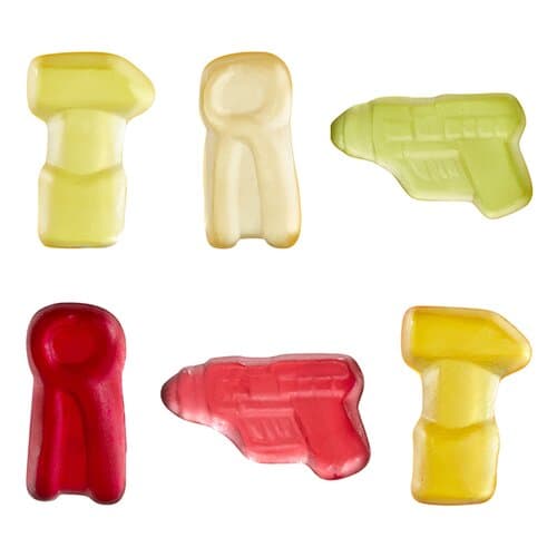 Fruchtgummi STANDARD-Formen 10 g im konventionellen Tütchen