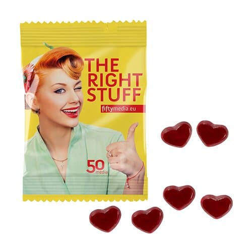 Fruchtgummi STANDARD-Formen 10 g im konventionellen Tütchen