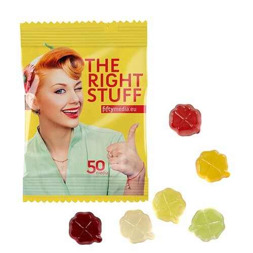 Fruchtgummi STANDARD-Formen 10 g im konventionellen Tütchen