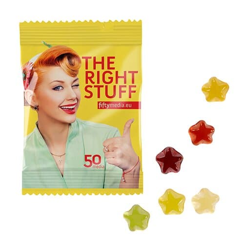 Fruchtgummi STANDARD-Formen 10 g im konventionellen Tütchen