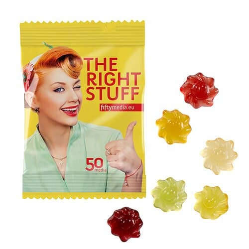 Fruchtgummi STANDARD-Formen 10 g im konventionellen Tütchen