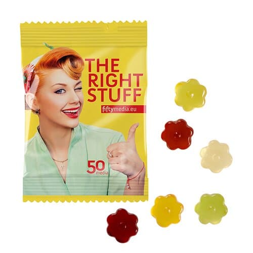 Fruchtgummi STANDARD-Formen 10 g im konventionellen Tütchen
