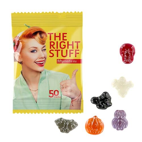 Fruchtgummi STANDARD-Formen 10 g im konventionellen Tütchen