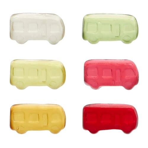 Fruchtgummi STANDARD-Formen 10 g im konventionellen Tütchen