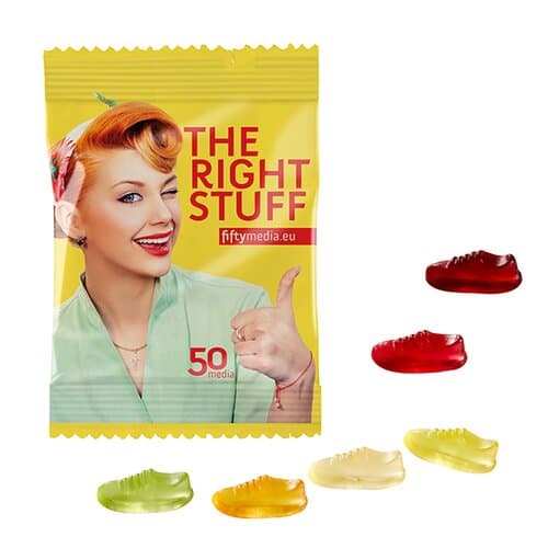 Fruchtgummi STANDARD-Formen 10 g im konventionellen Tütchen