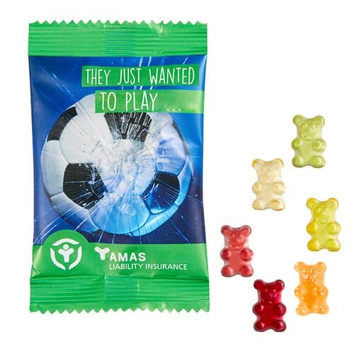 Fruchtgummi STANDARD-Formen 15 g im konventionellen Tütchen