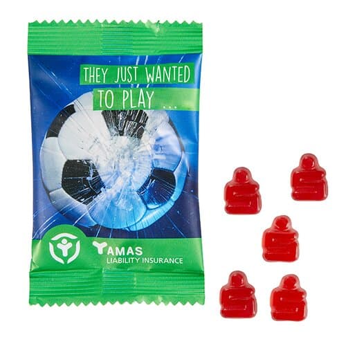 Fruchtgummi STANDARD-Formen 15 g im konventionellen Tütchen