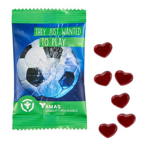 Fruchtgummi STANDARD-Formen 15 g im konventionellen Tütchen