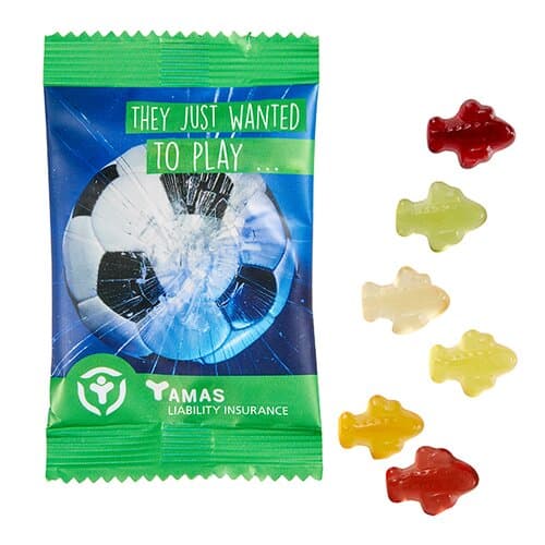 Fruchtgummi STANDARD-Formen 15 g im konventionellen Tütchen