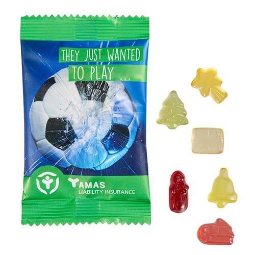 Fruchtgummi STANDARD-Formen 15 g im konventionellen Tütchen