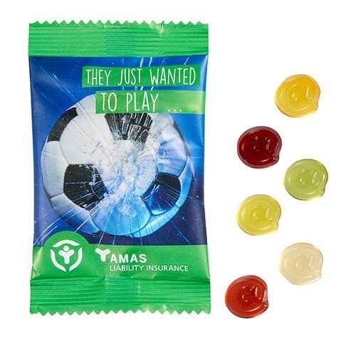 Fruchtgummi STANDARD-Formen 15 g im konventionellen Tütchen