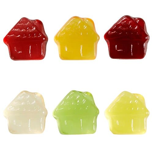 Fruchtgummi STANDARD-Formen 15 g im konventionellen Tütchen