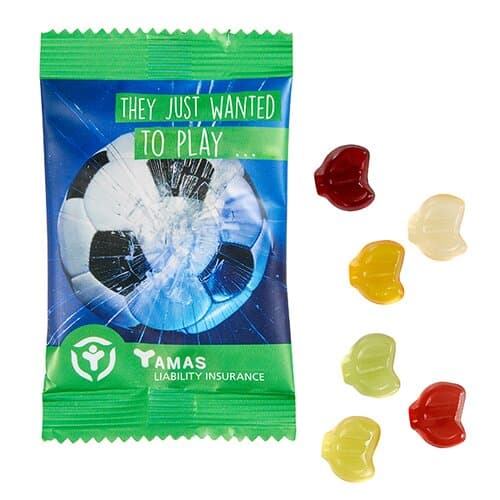 Fruchtgummi STANDARD-Formen 15 g im konventionellen Tütchen