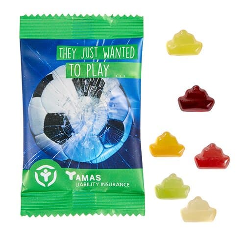 Fruchtgummi STANDARD-Formen 15 g im konventionellen Tütchen