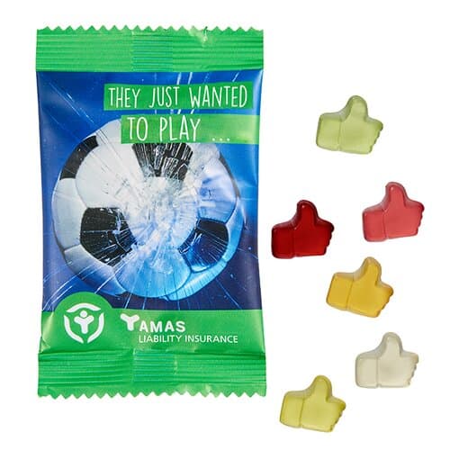 Fruchtgummi STANDARD-Formen 15 g im konventionellen Tütchen