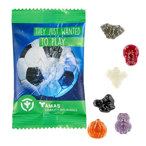 Fruchtgummi STANDARD-Formen 15 g im konventionellen Tütchen