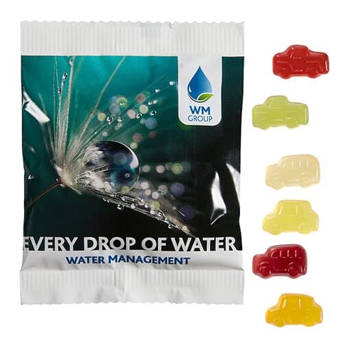 Fruchtgummi STANDARD-Formen 20 g im konventionellen Tütchen