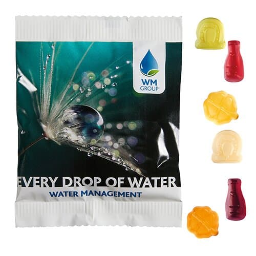 Fruchtgummi STANDARD-Formen 20 g im konventionellen Tütchen
