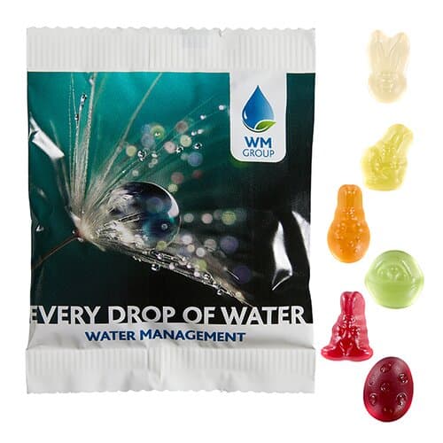 Fruchtgummi STANDARD-Formen 20 g im konventionellen Tütchen