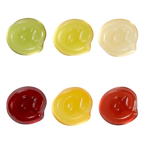 Fruchtgummi STANDARD-Formen 20 g im konventionellen Tütchen