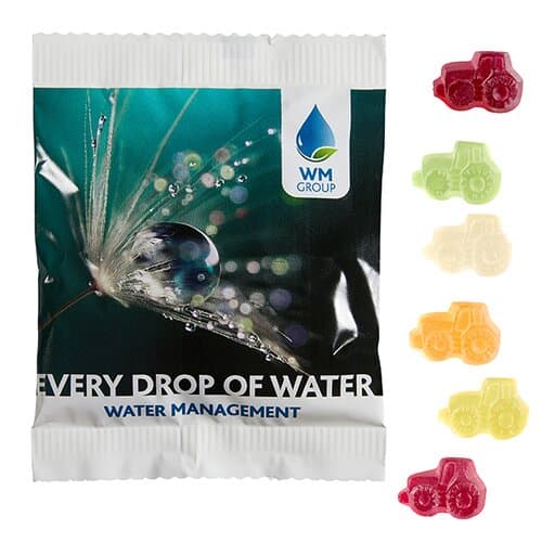 Fruchtgummi STANDARD-Formen 20 g im konventionellen Tütchen