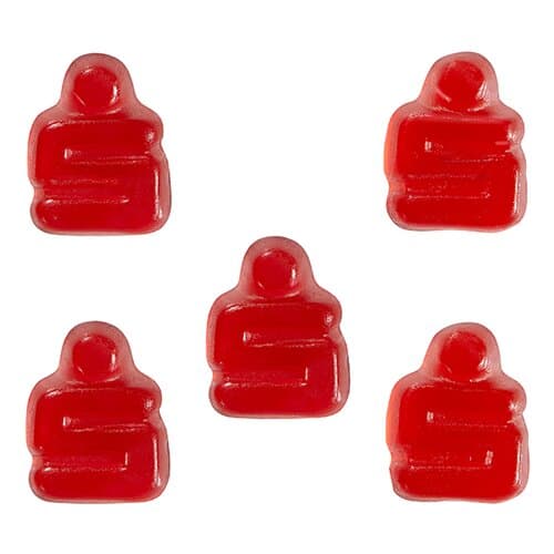 Fruchtgummi STANDARD-Formen 10 g im kompostierbaren Tütchen