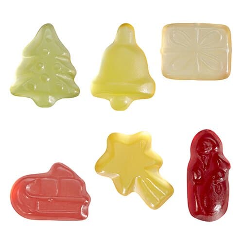 Fruchtgummi STANDARD-Formen 10 g im kompostierbaren Tütchen