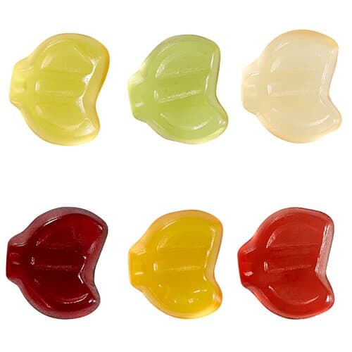 Fruchtgummi STANDARD-Formen 10 g im kompostierbaren Tütchen