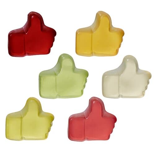 Fruchtgummi STANDARD-Formen 10 g im kompostierbaren Tütchen