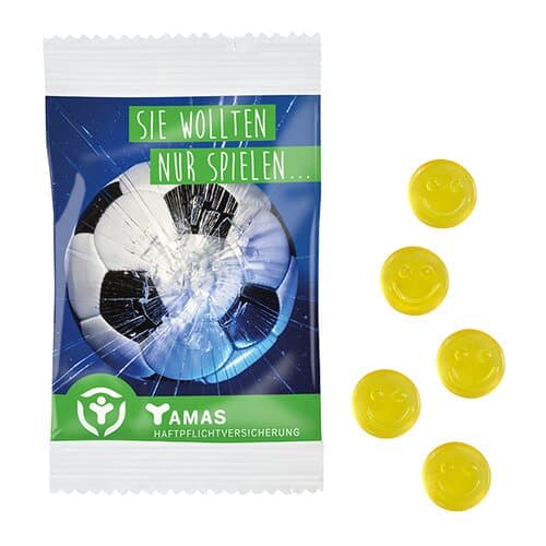 Fruchtgummi STANDARD-Formen 15 g im kompostierbaren Tütchen