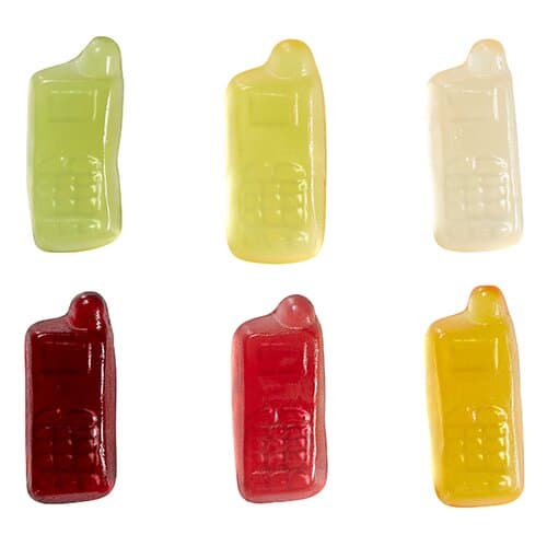 Fruchtgummi STANDARD-Formen 20 g im kompostierbaren Tütchen