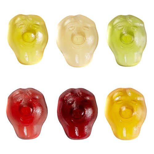 Fruchtgummi STANDARD-Formen 20 g im kompostierbaren Tütchen