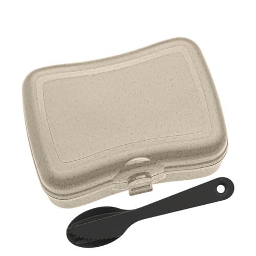 Koziol BASIC READY Lunchbox-Set + Besteck-Set MADE IN GERMANY