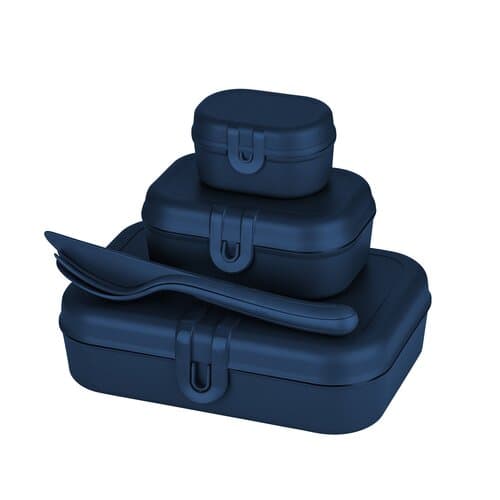Koziol PASCAL READY Lunchbox-Set + Besteck-Set MADE IN GERMANY